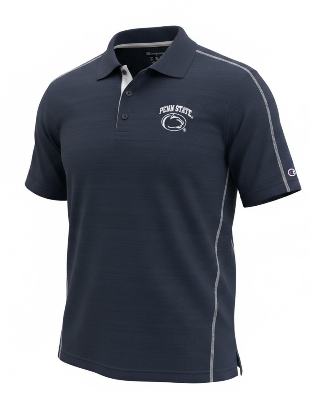 Champion Navy Polo with Penn State Logo